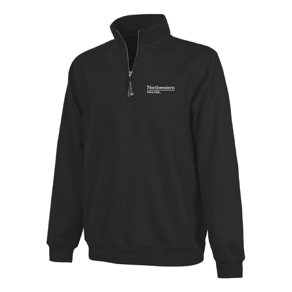 Northwestern Facilities Charles River Crosswind Quarter Zip Sweatshirt