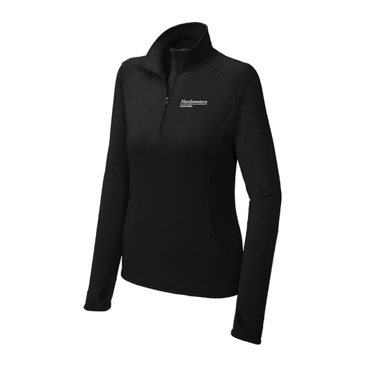 Sport-Tek Women's Sport-Wick Stretch 1/4-Zip Pullover